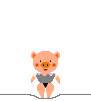 はねるブタ